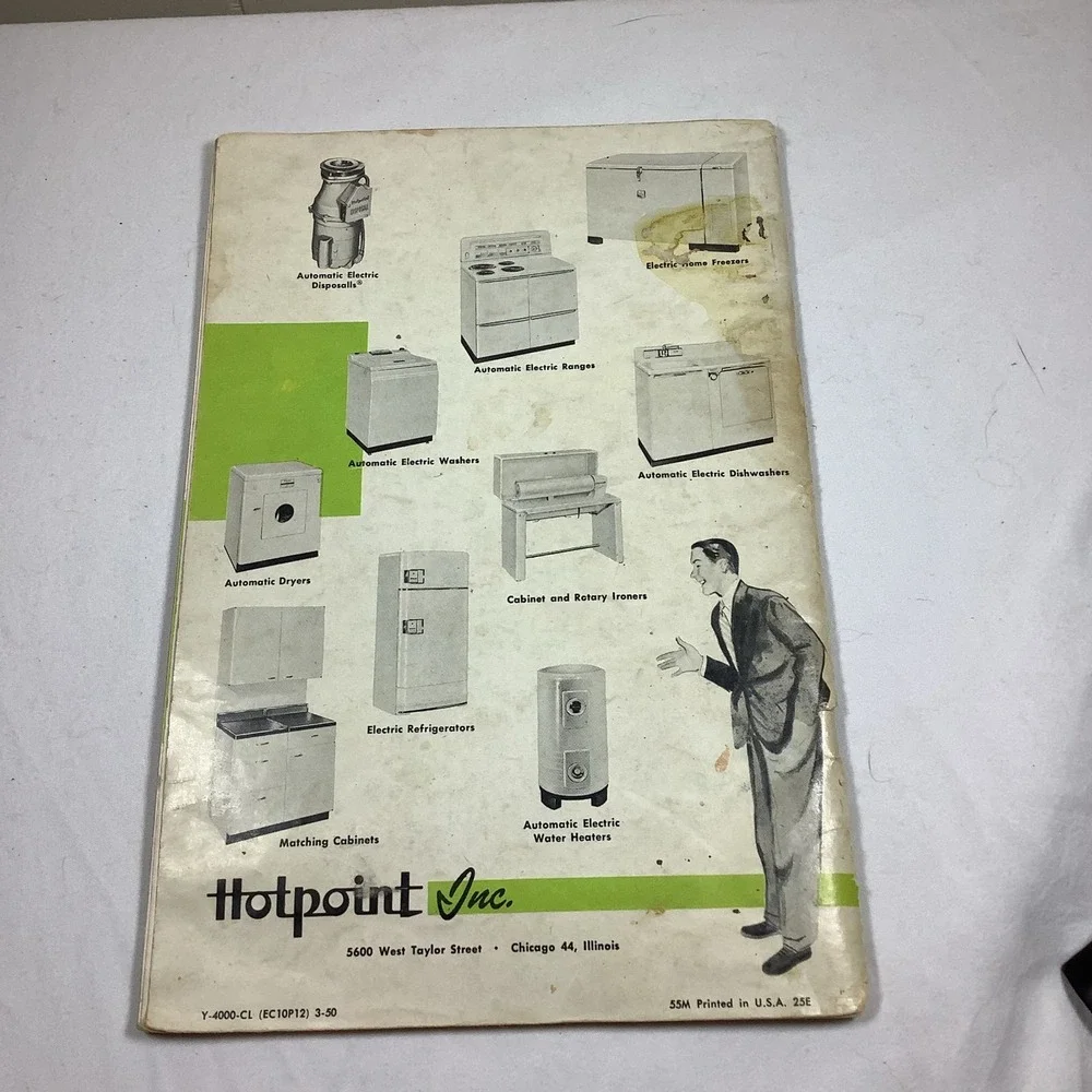 Hotpoint Refrigerator Use & Care Book Cookbook